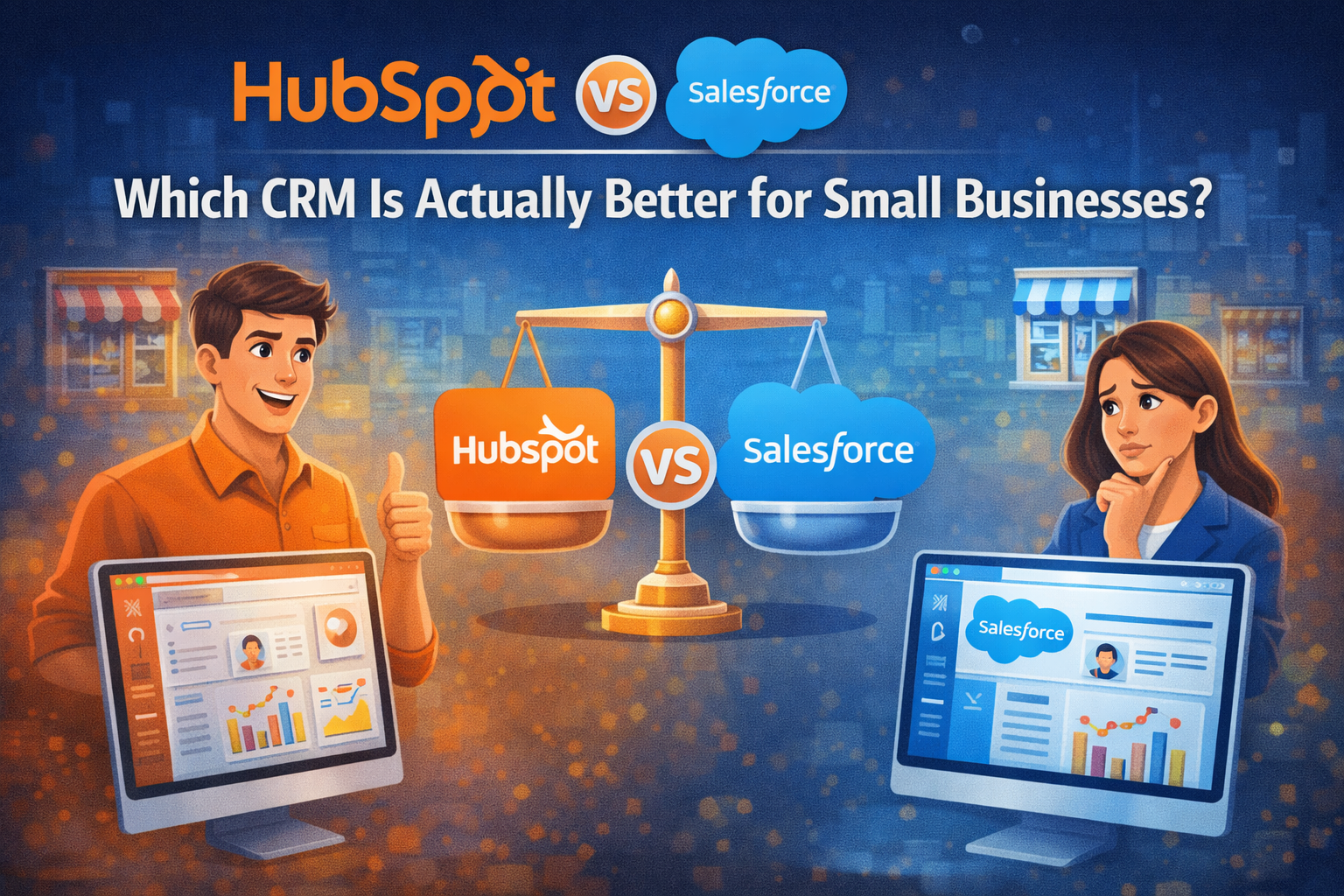 HubSpot vs Salesforce: Which CRM Is Actually Better for Small Businesses