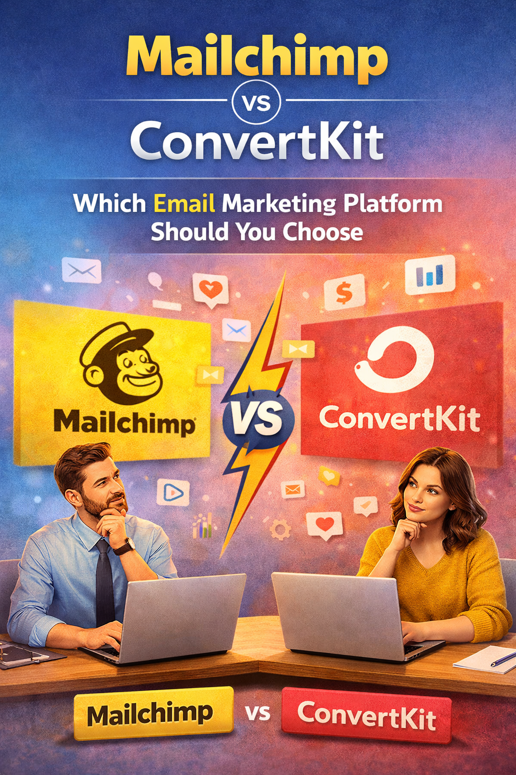 Mailchimp vs ConvertKit: Which Email Marketing Platform Should You Choose